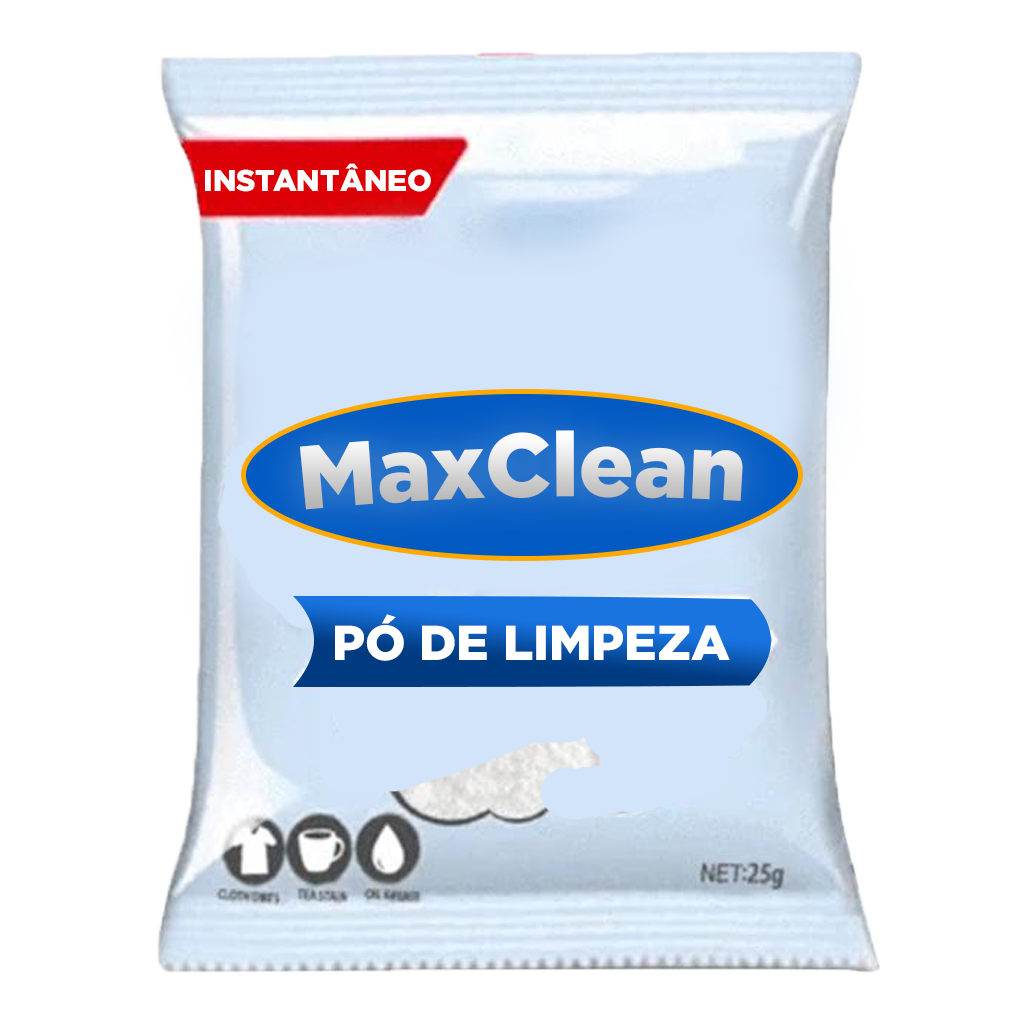 MaxClean - Pó de Limpeza Instantâneo